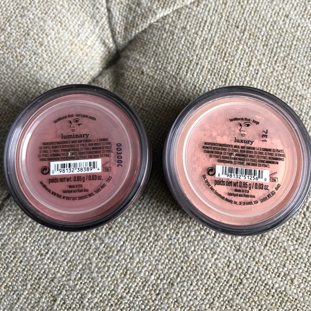 BareMinerals Full Size Blush Loose Powder Bundle